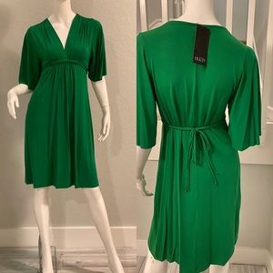 Olian Marernity Green Dress XS New Motherhood